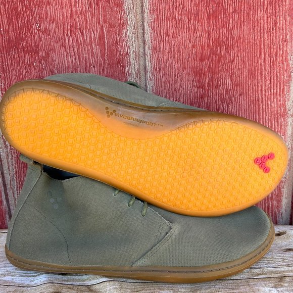 Mens Vivobarefoot Gobi canvas chukka boots Size US13 EU47 main image 5